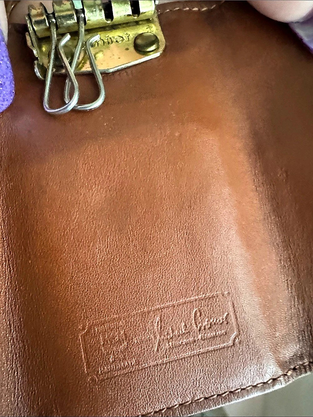 MCM Vintage Visetos 4-Hook Key Case Wallet π©πͺπ©πͺπ©πͺ - Picture 4 of 14